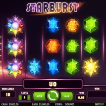 VegasHero - Starburst Slot Game by NetEnt